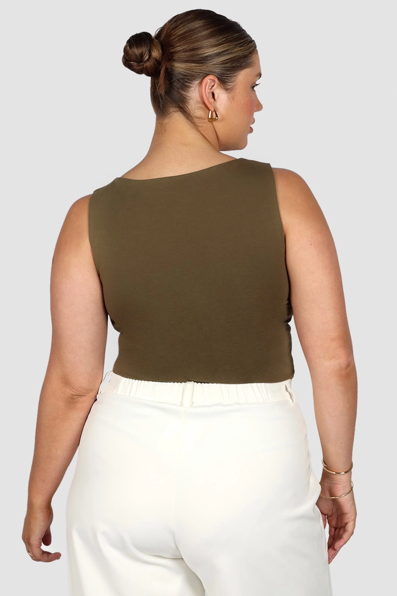 NOLA TOP OLIVE