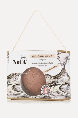  Not Just A*Konjac Face Sponge - Volcanic Clay
