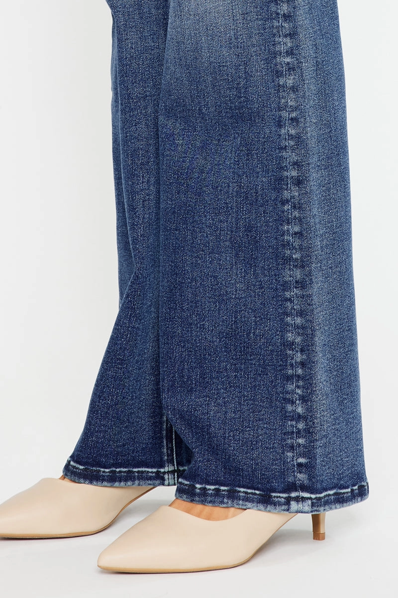 Onyx Essentials Ultra High Rise Wide Flare Jeans
