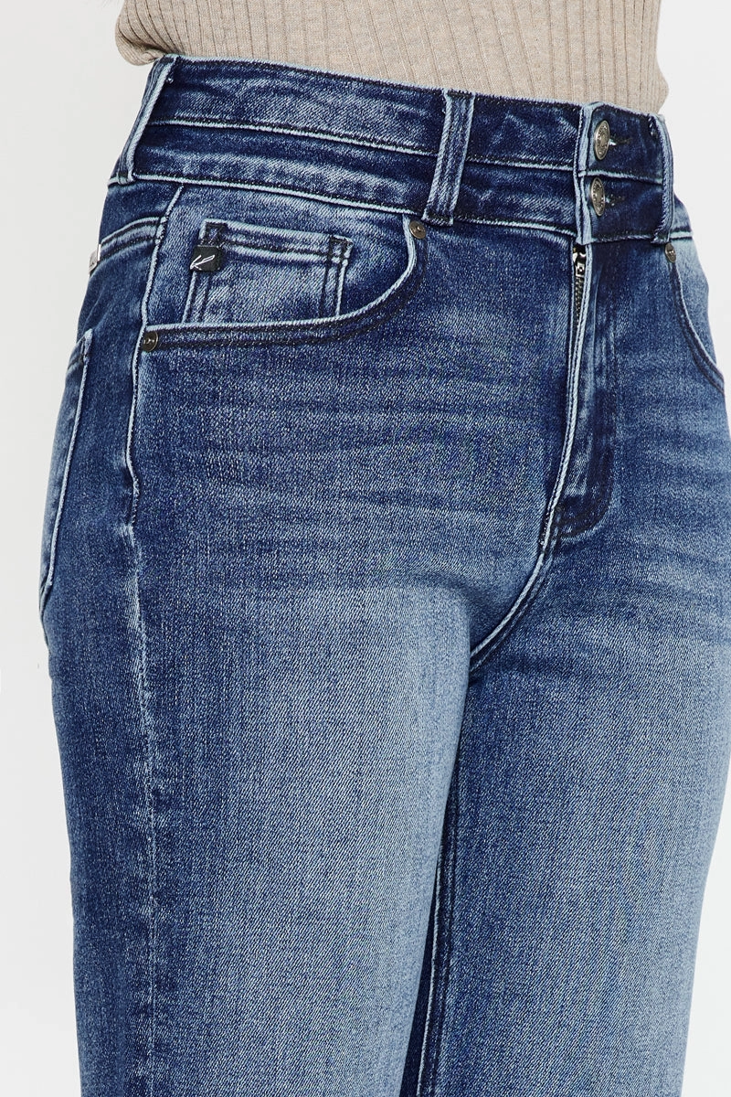 Onyx Essentials Ultra High Rise Wide Flare Jeans
