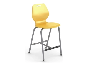 Paragon A&D Ready - Stool - injection molded polypropylene - fire truck red READY4LST30-AZ
