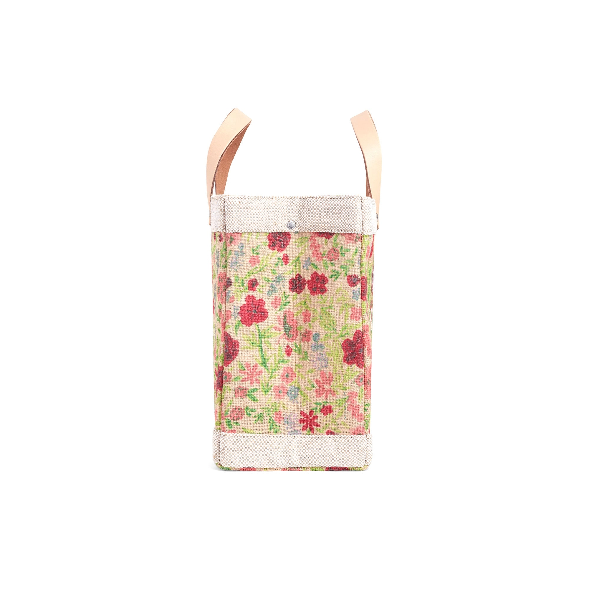 Petite Market Bag in Floret with Strap by Amy Logsdon