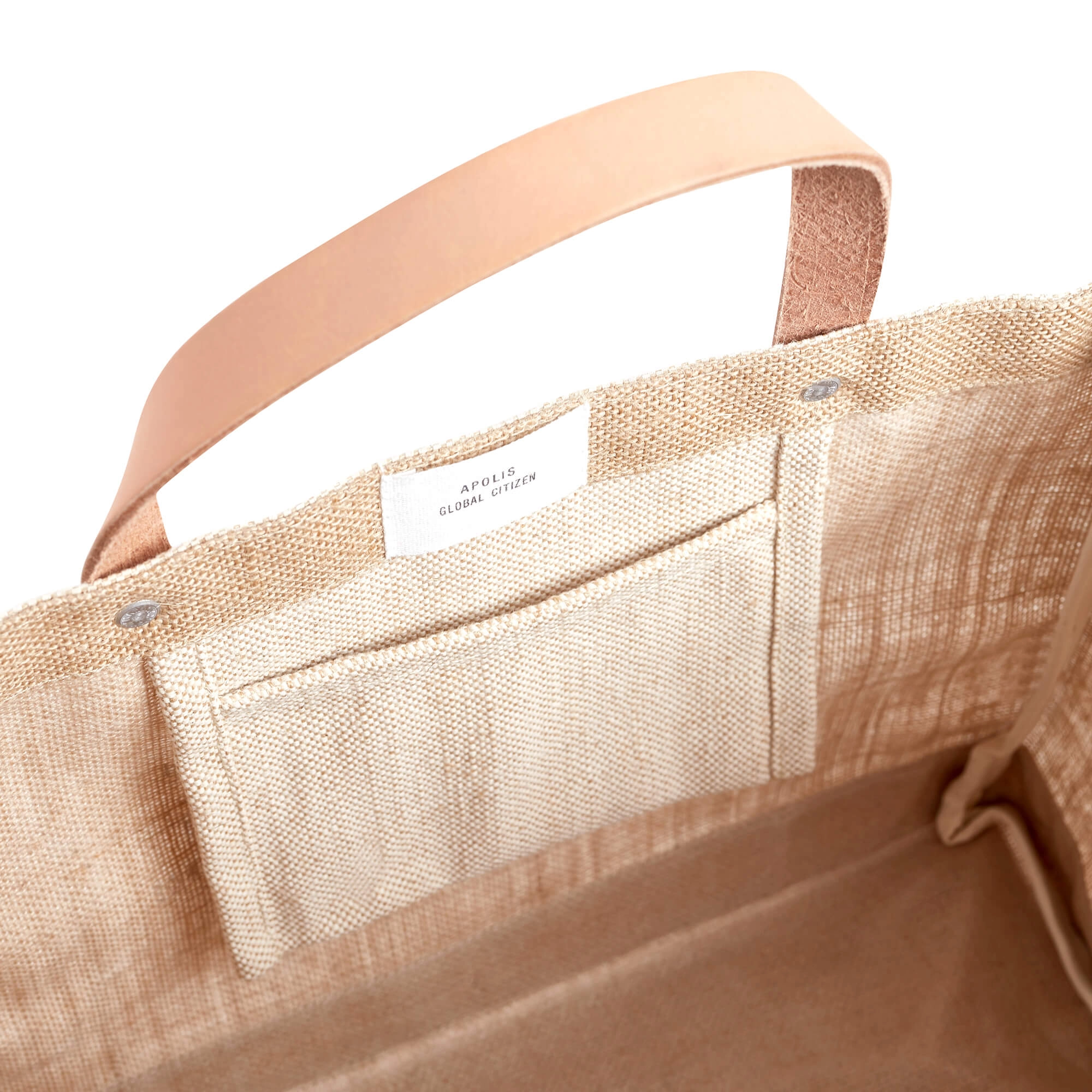 Petite Market Bag in Natural with MISC