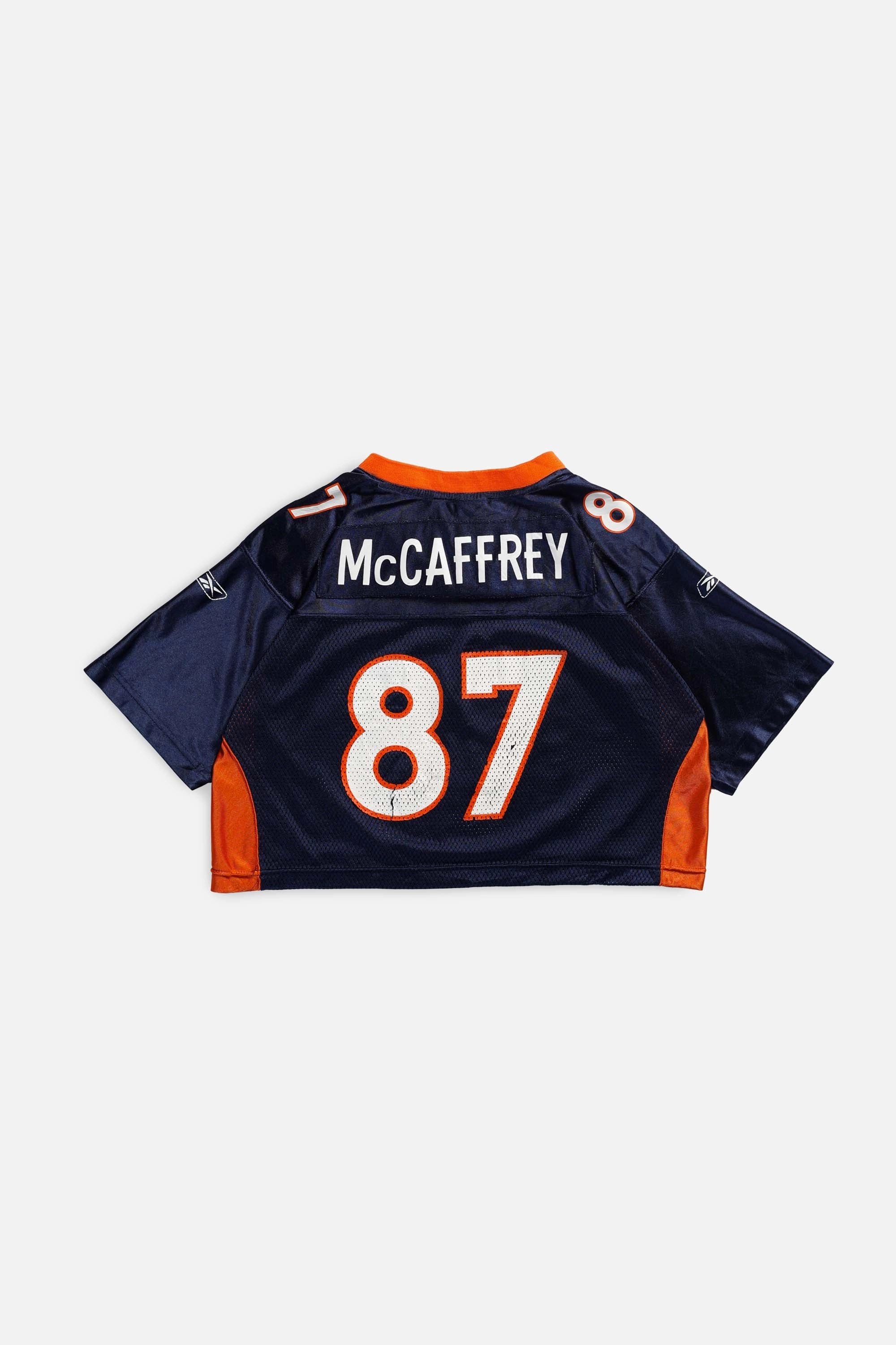 Rework Broncos Crop NFL Jersey - M