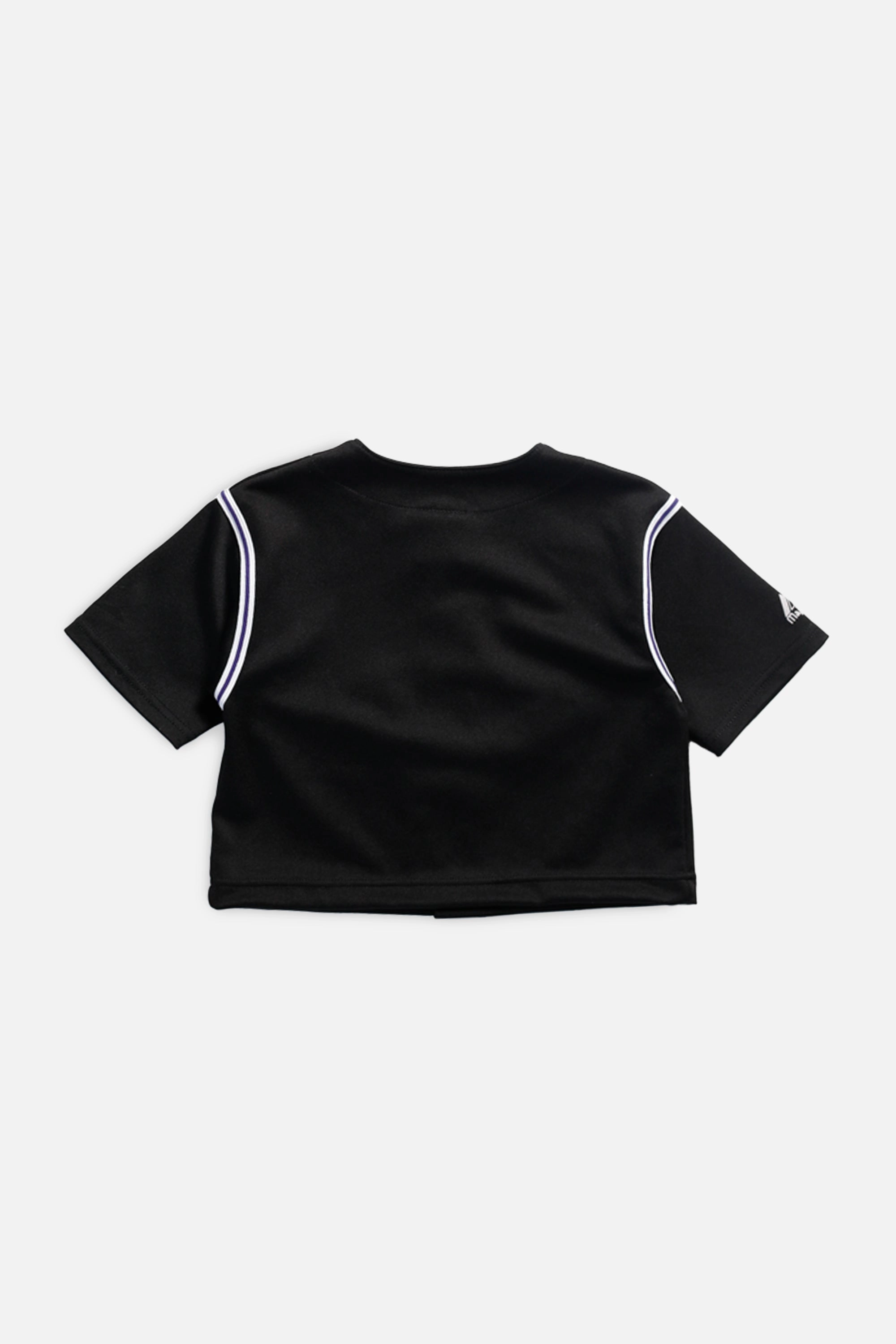 Rework Colorado Rockies MLB Crop Jersey - XS