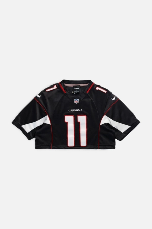 Rework Crop Arizona Cardinals NFL Jersey - XS