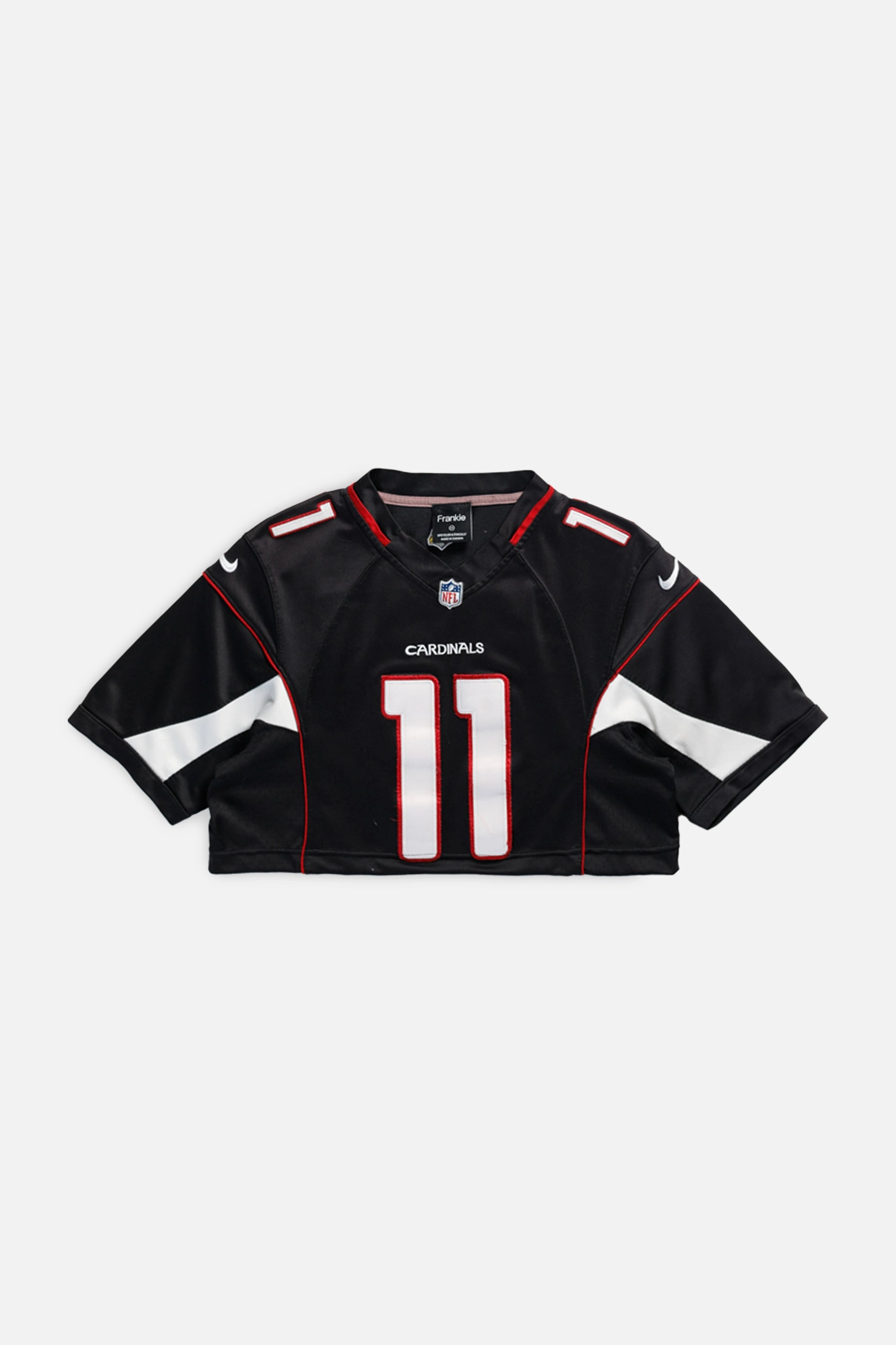 Rework Crop Arizona Cardinals NFL Jersey - XS