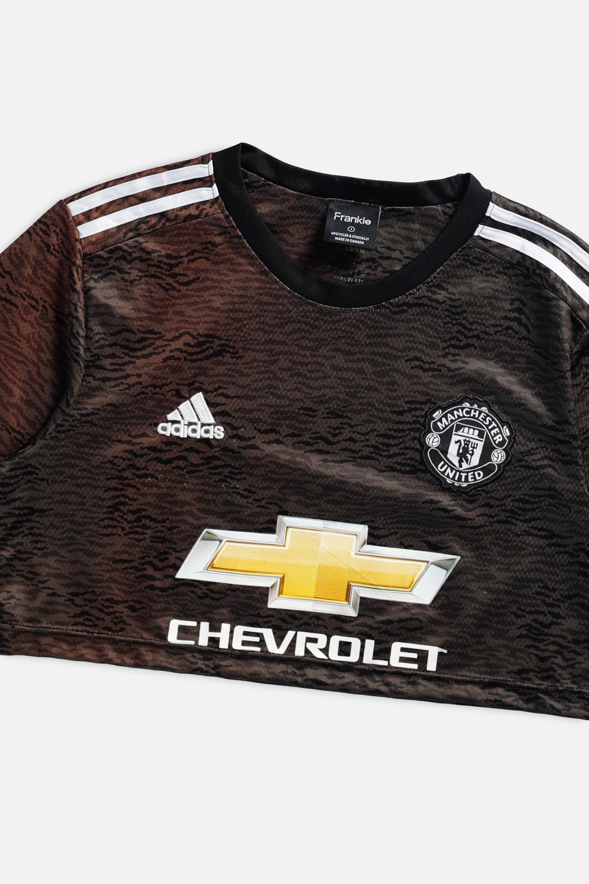 Rework Crop Manchester Soccer Jersey - S