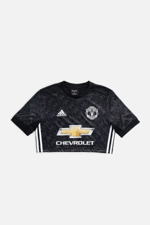 Rework Crop Manchester Soccer Jersey - XS