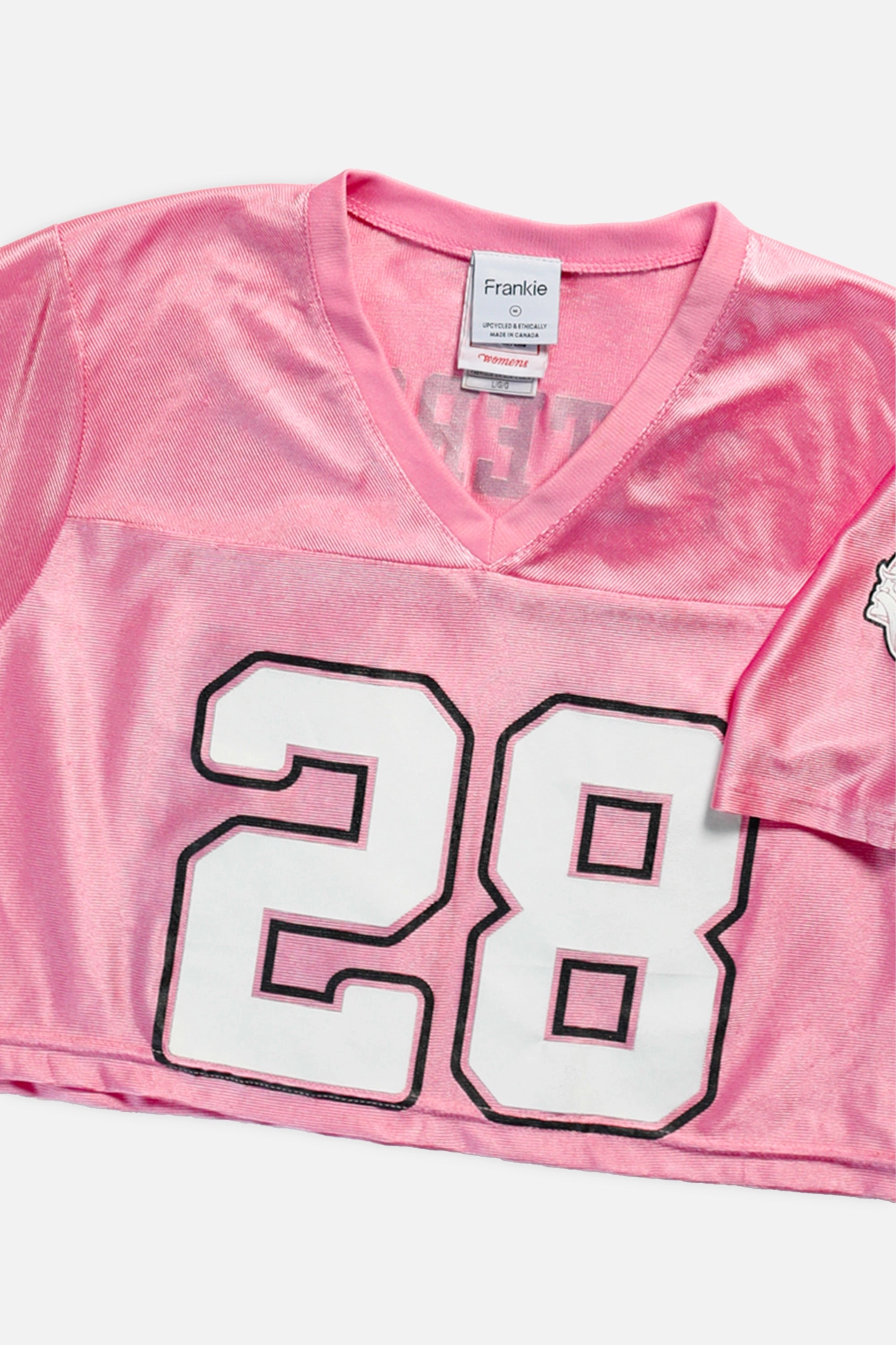 Rework Crop Minnesota Vikings NFL Jersey - M