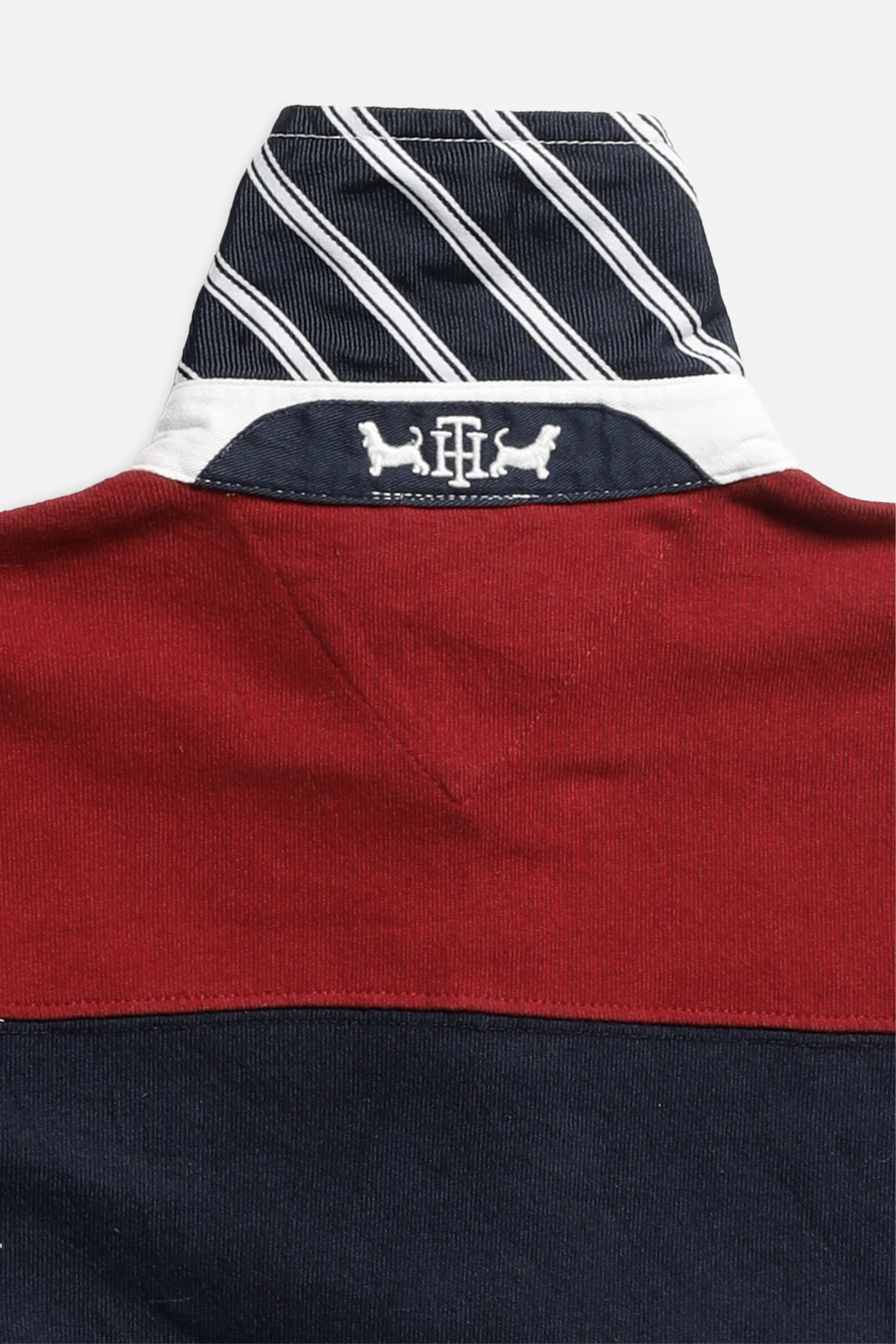 Rework Cropped Rugby Shirt - S