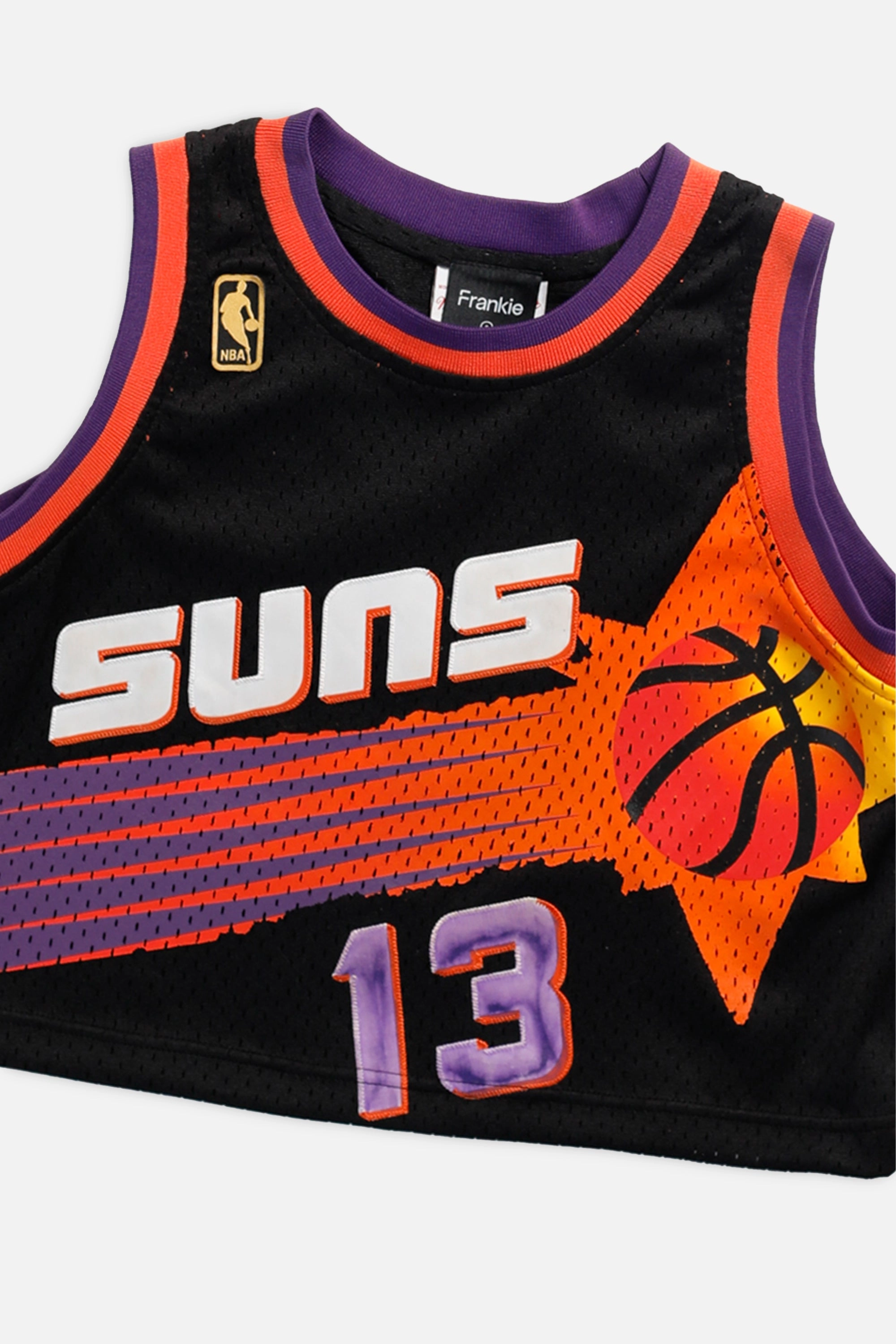 Rework Phoenix Suns NBA Crop Jersey - S