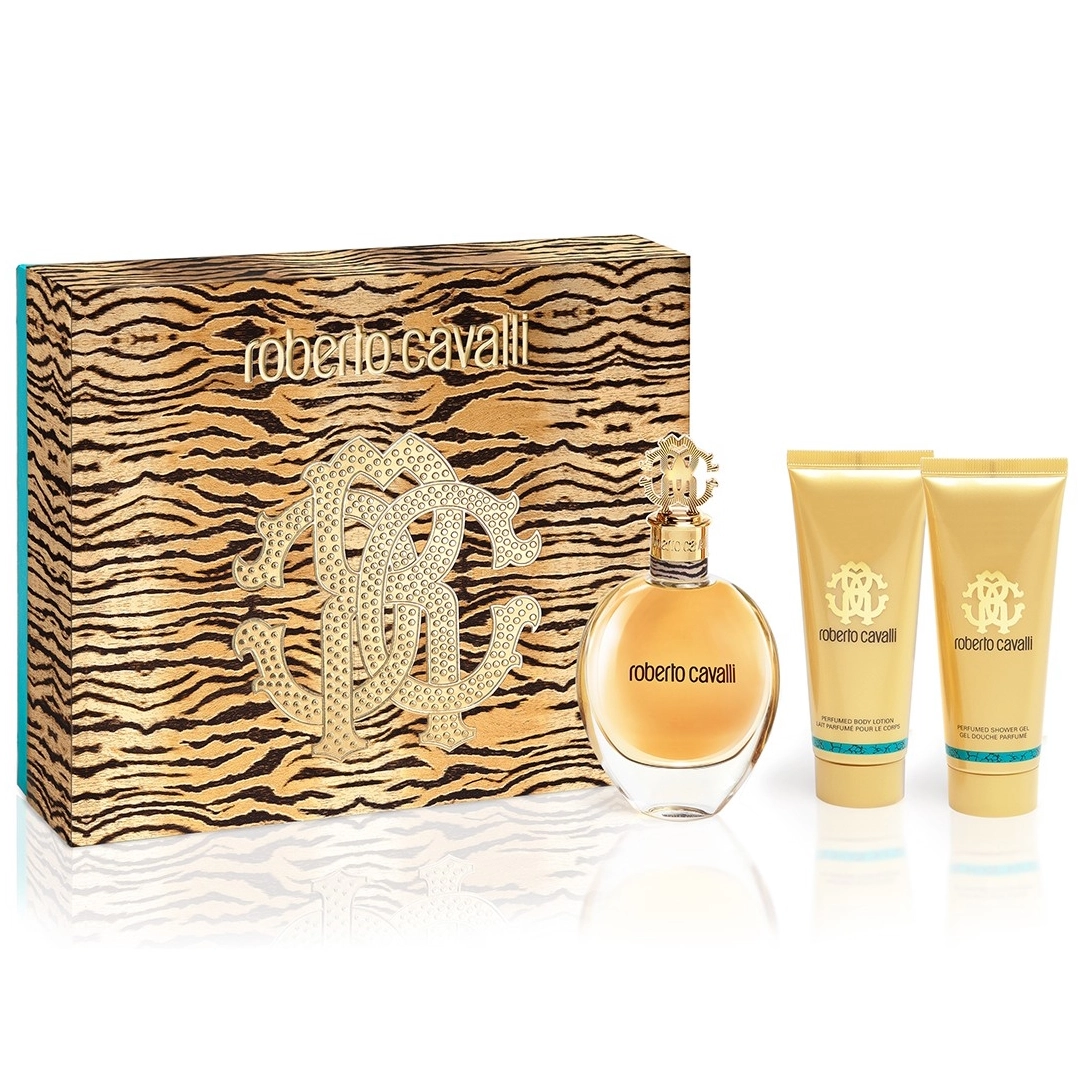 Roberto Cavalli for Woman 75ml EDP 3 Piece Gift Set