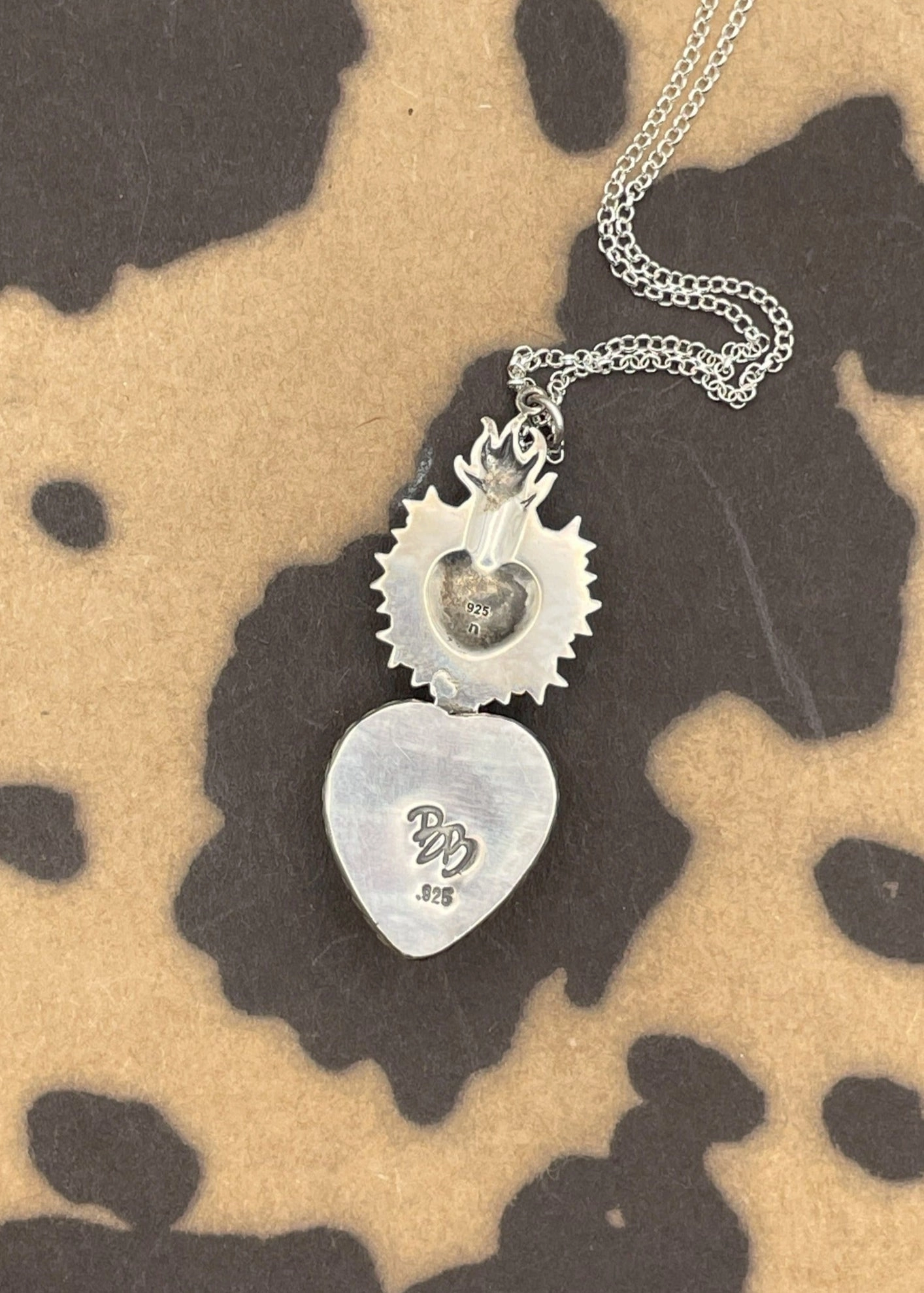 Rosarita with Sacred Heart Pendant