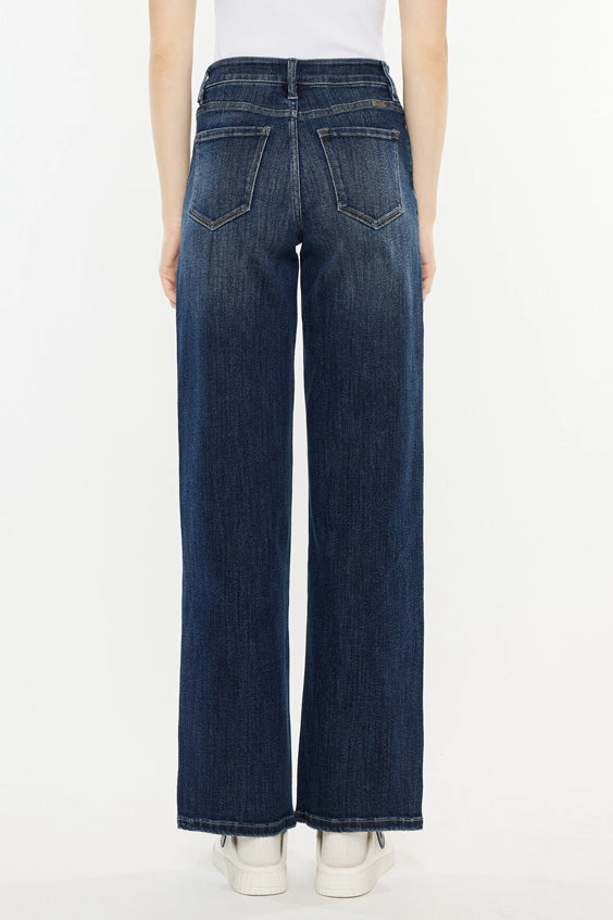 Samia Essentials High Rise Wide Leg Jeans