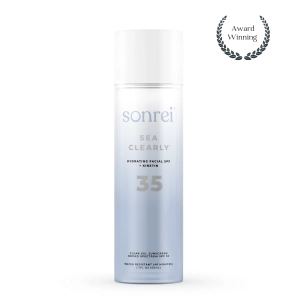 Sea Clearly Hydrating SPF 35  Kinetin-Growth Factor Clear Face Sunscreen Gel/Primer