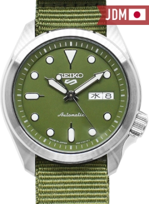 Seiko 5 Sports “Sports Style” Military Green 40 Ref. SBSA055