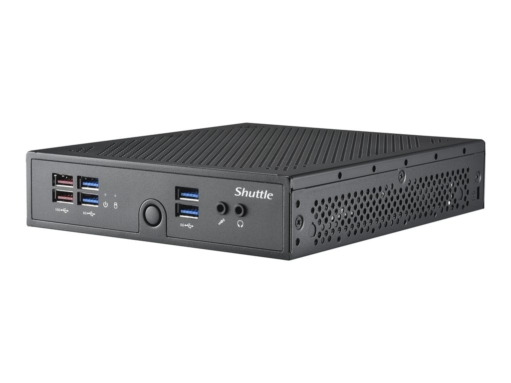 Shuttle XPC slim DS50U3 - Barebone - Slim-PC 1 x Core i3 i3-1315U / up to 4.5 GHz - RAM 0 GB - UHD Graphics - Gigabit Ethernet,
