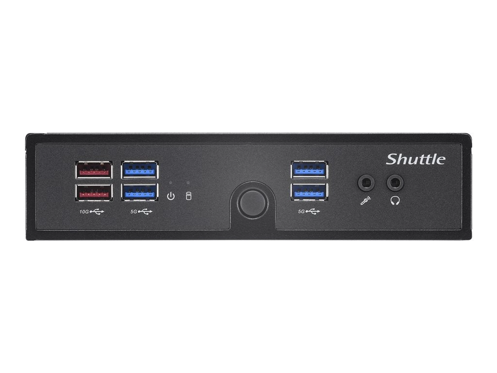 Shuttle XPC slim DS50U3 - Barebone - Slim-PC 1 x Core i3 i3-1315U / up to 4.5 GHz - RAM 0 GB - UHD Graphics - Gigabit Ethernet,