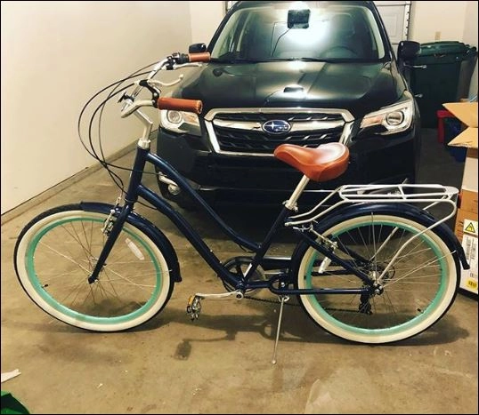 sixthreezero EVRYjourney Women's 26" 7 Speed Steel Step-Through Touring Hybrid Bicycle