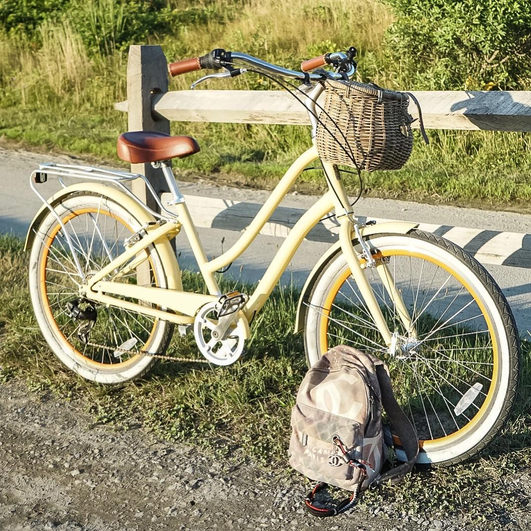 sixthreezero EVRYjourney Women's 26" 7 Speed Steel Step-Through Touring Hybrid Bicycle