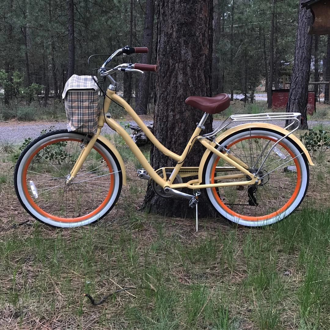 sixthreezero EVRYjourney Women's 26" 7 Speed Steel Step-Through Touring Hybrid Bicycle
