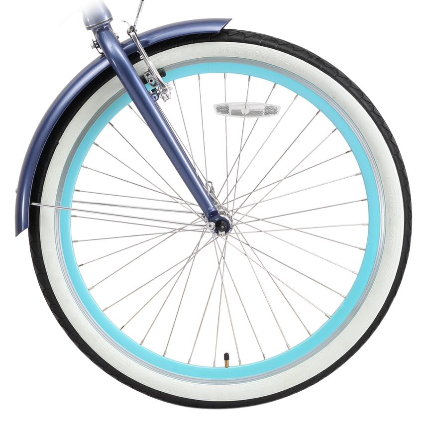sixthreezero EVRYjourney Women's 26" 7 Speed Steel Step-Through Touring Hybrid Bicycle