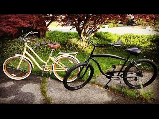 sixthreezero EVRYjourney Women's 26" 7 Speed Steel Step-Through Touring Hybrid Bicycle