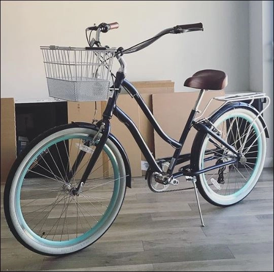 sixthreezero EVRYjourney Women's 26" 7 Speed Steel Step-Through Touring Hybrid Bicycle