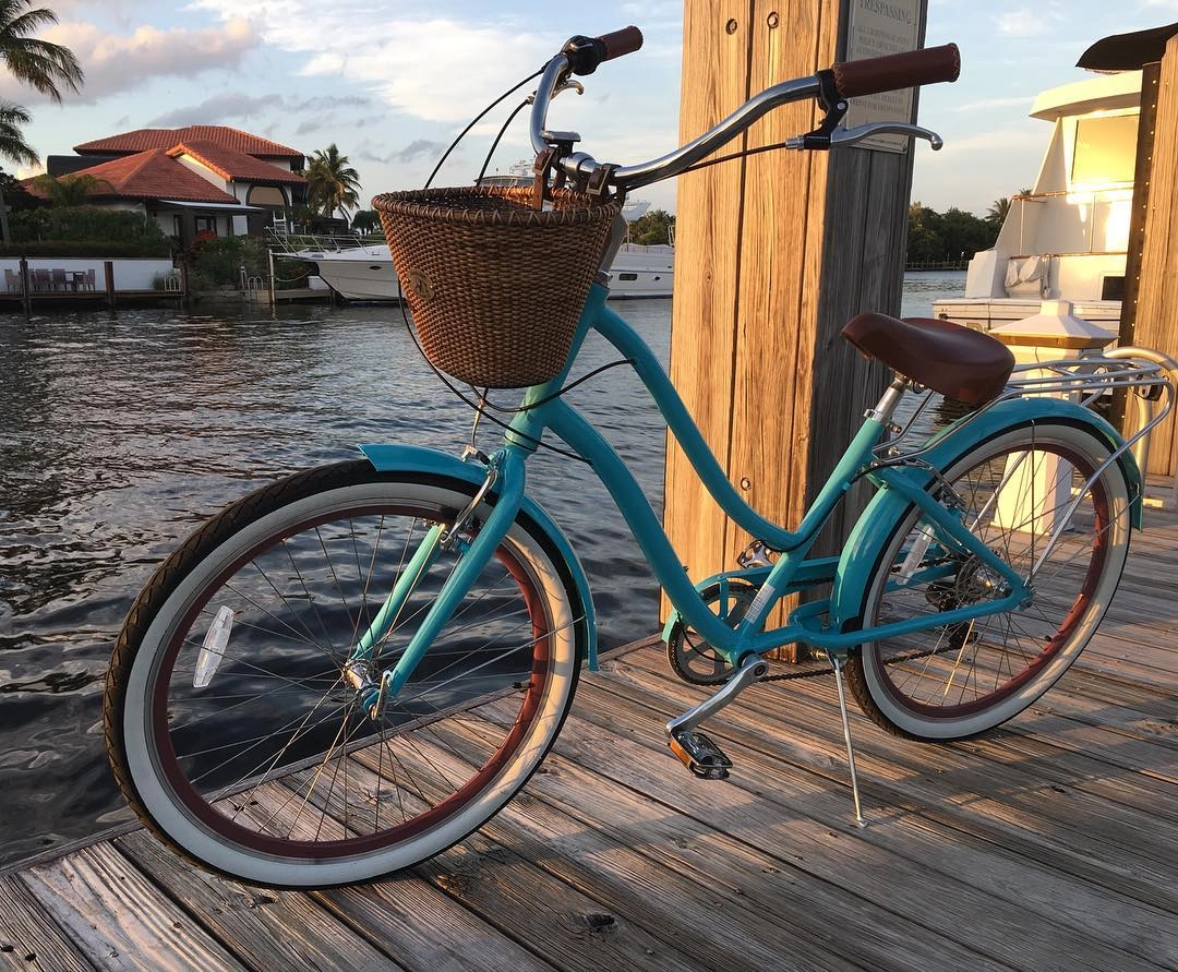 sixthreezero EVRYjourney Women's 26" 7 Speed Steel Step-Through Touring Hybrid Bicycle