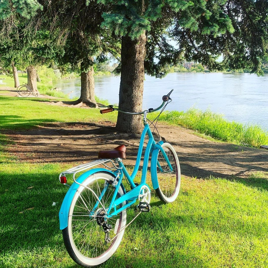 sixthreezero EVRYjourney Women's 26" 7 Speed Steel Step-Through Touring Hybrid Bicycle