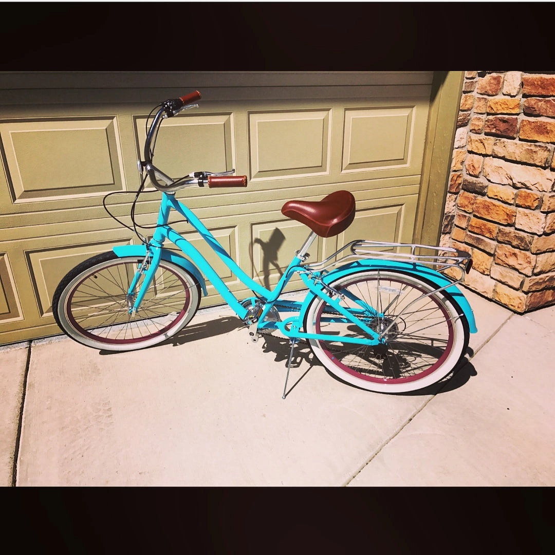 sixthreezero EVRYjourney Women's 26" 7 Speed Steel Step-Through Touring Hybrid Bicycle