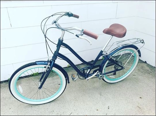 sixthreezero EVRYjourney Women's 26" 7 Speed Steel Step-Through Touring Hybrid Bicycle