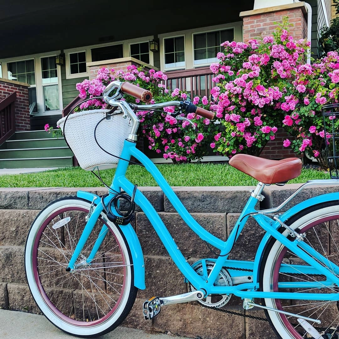 sixthreezero EVRYjourney Women's 26" 7 Speed Steel Step-Through Touring Hybrid Bicycle