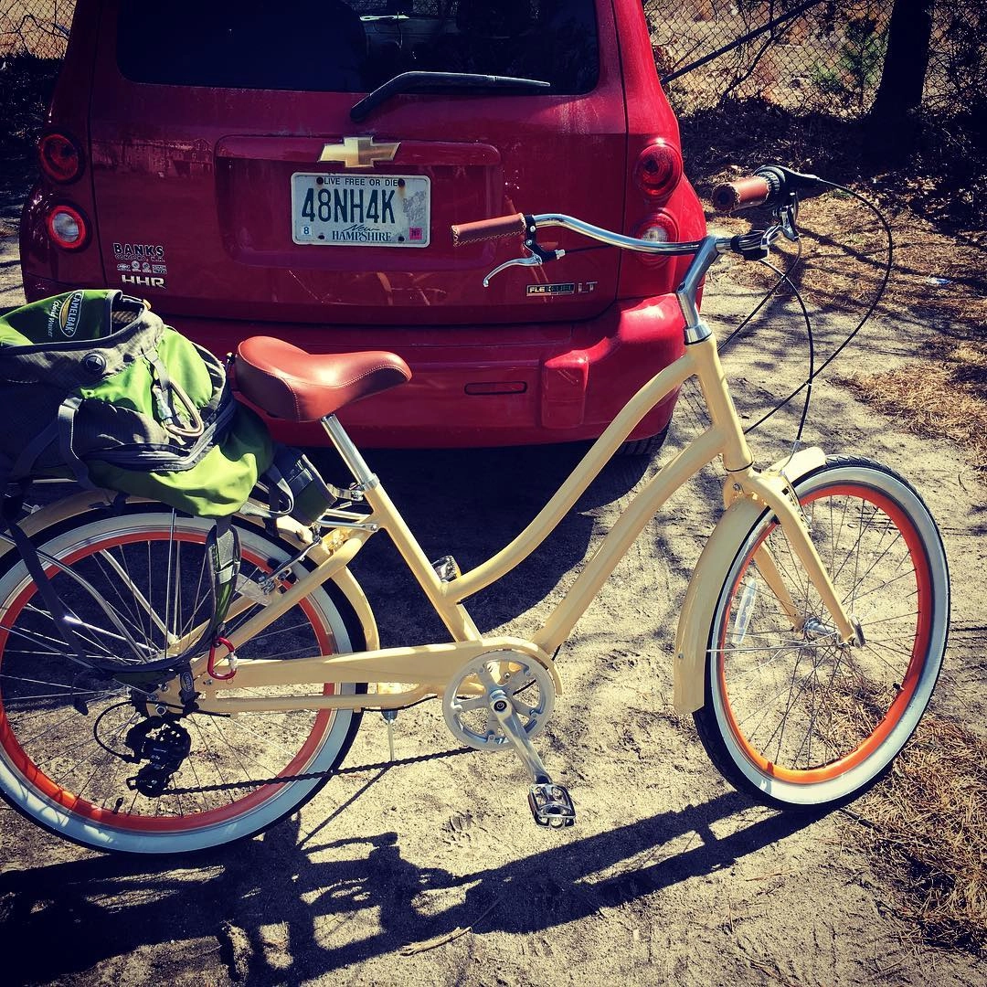 sixthreezero EVRYjourney Women's 26" 7 Speed Steel Step-Through Touring Hybrid Bicycle