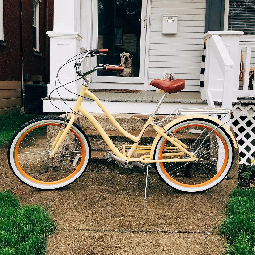 sixthreezero EVRYjourney Women's 26" 7 Speed Steel Step-Through Touring Hybrid Bicycle