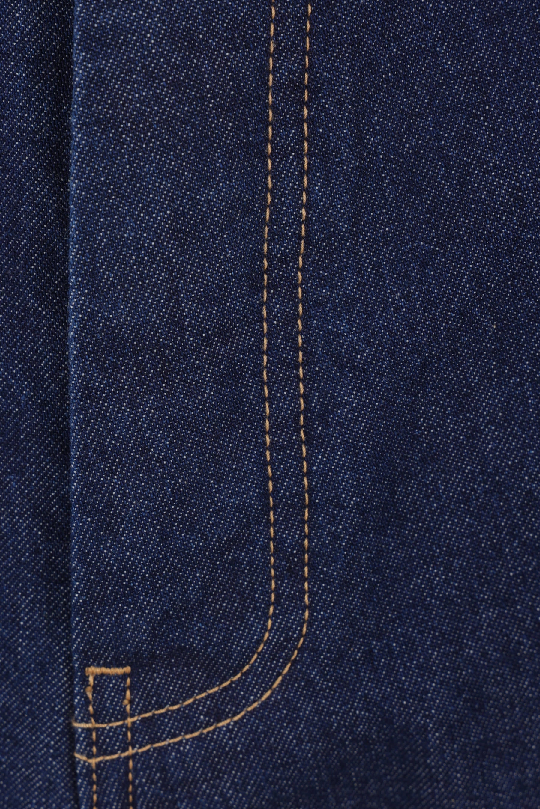 straight-leg jeans in denim