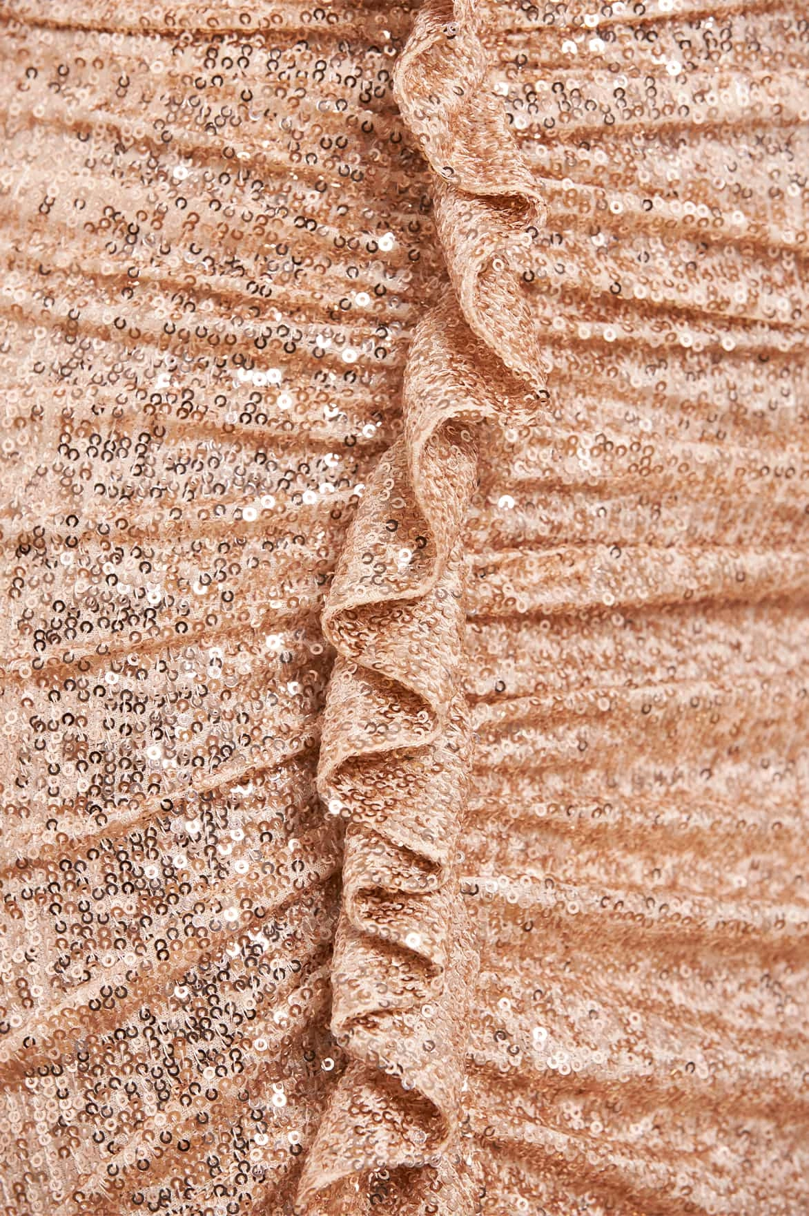 Sunray Sequin One-Shoulder Ballerina Dress