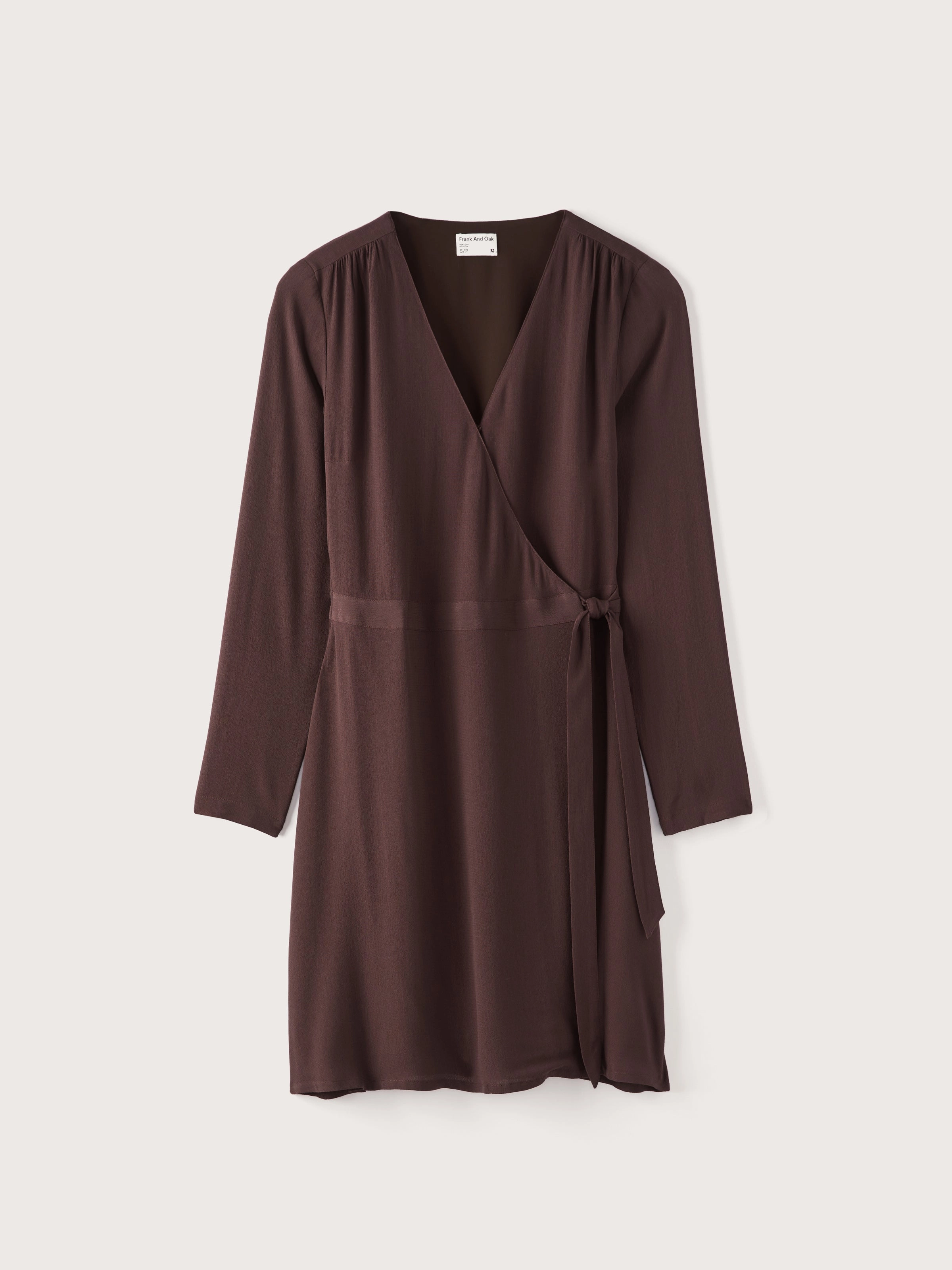 The Wrap Dress in Chocolate