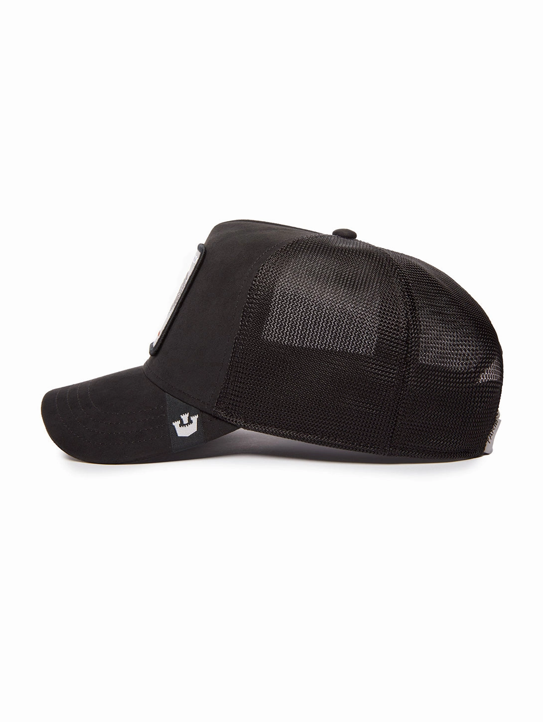 The Suede Rooster Hat - Black