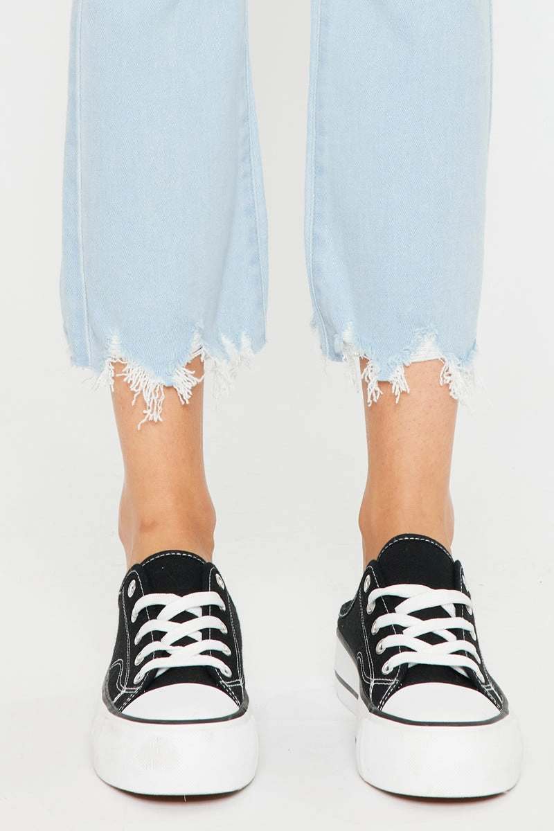 Valeria High Rise Kick-Flare Jeans