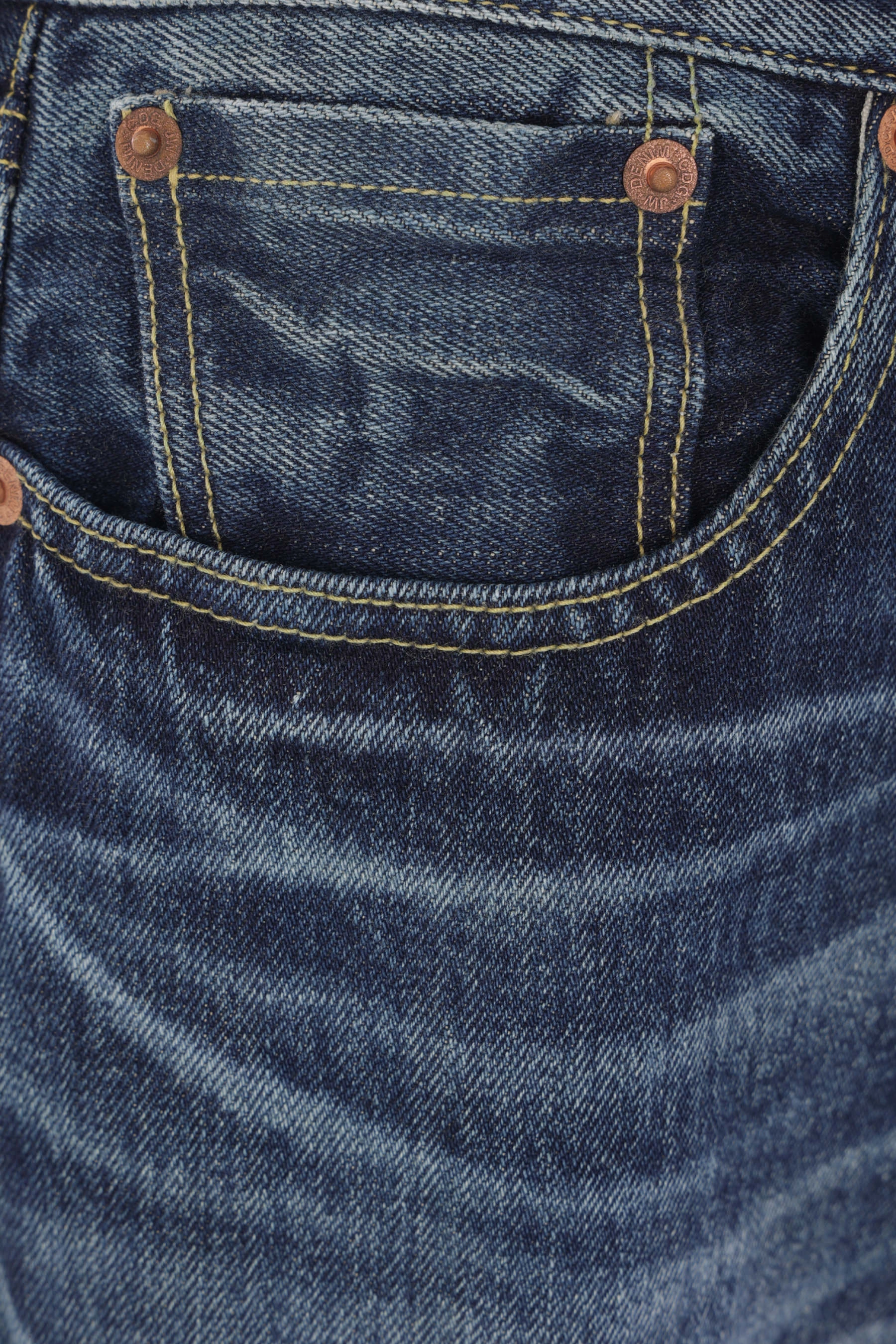 washed denim jeans