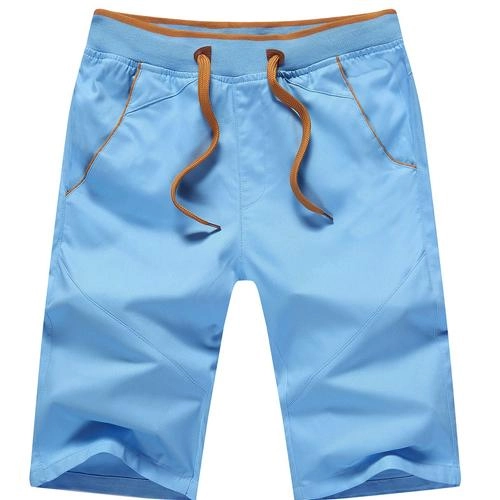 West Louis™ Mid Straight Thin Men's Beach Shorts