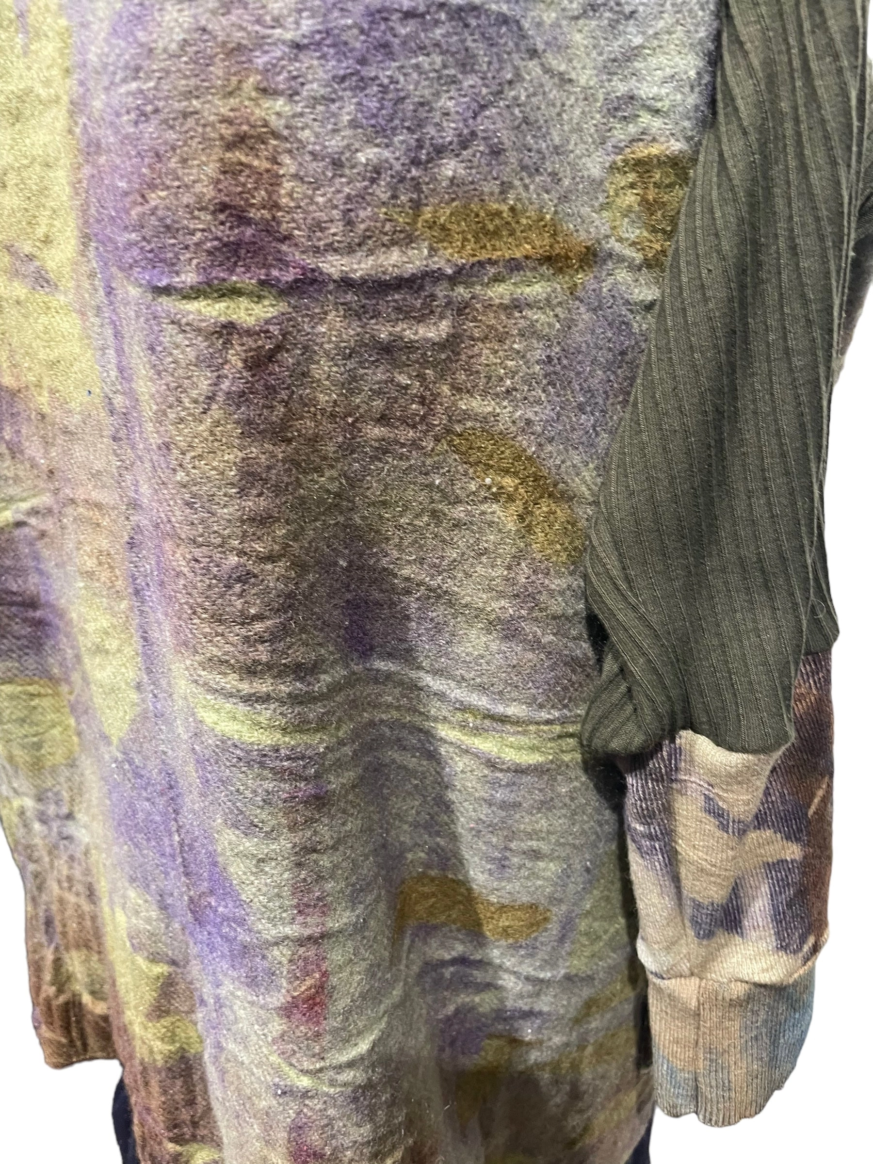 Wool Blanket Wrap Coat