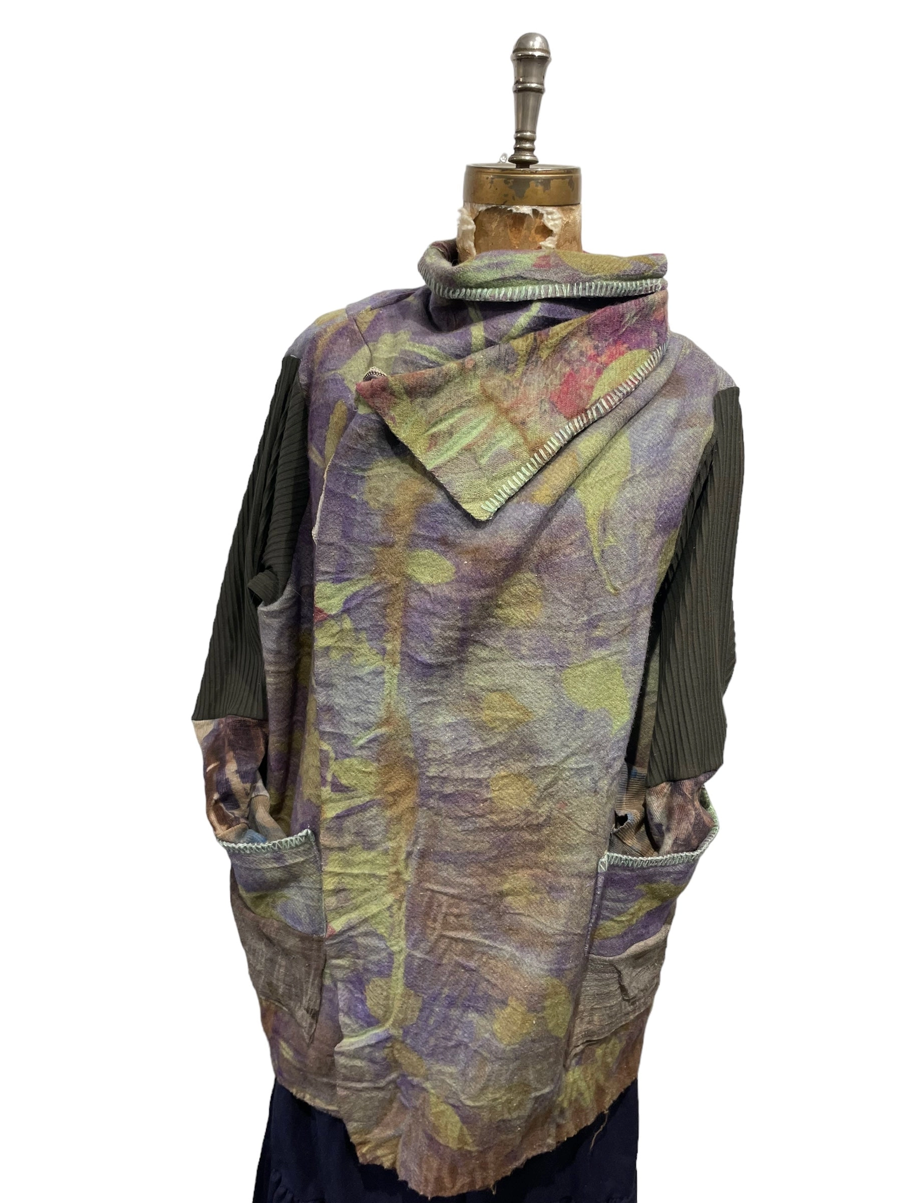 Wool Blanket Wrap Coat