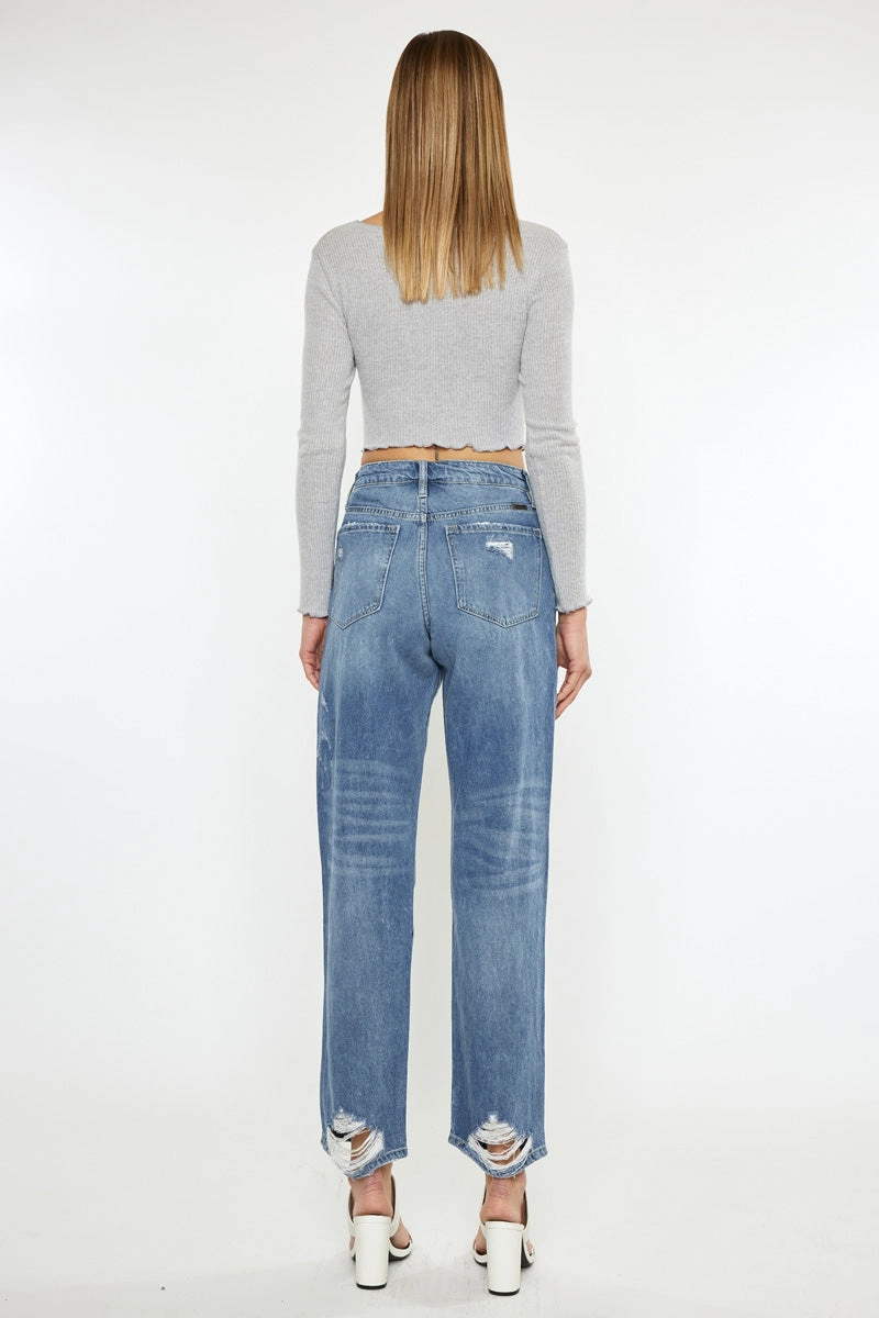 Wrene Ultra High Rise 90's Boyfriend Jeans