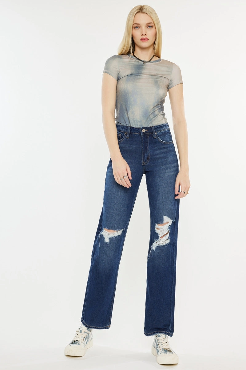 Wrene Ultra High Rise 90's Boyfriend Jeans