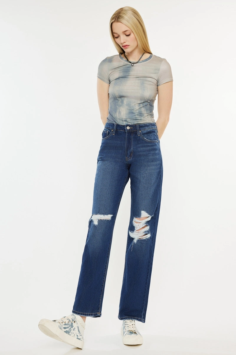 Wrene Ultra High Rise 90's Boyfriend Jeans
