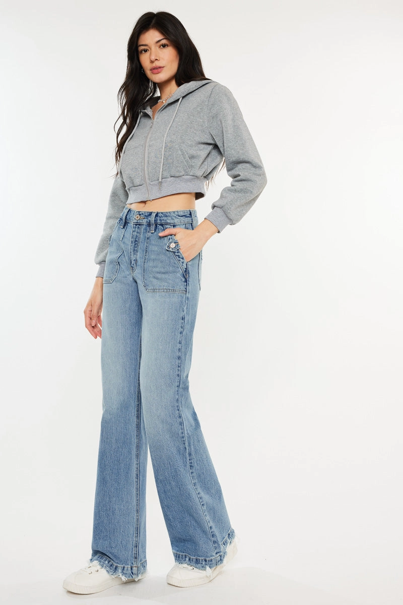 Yezmin High Rise Wide Flare