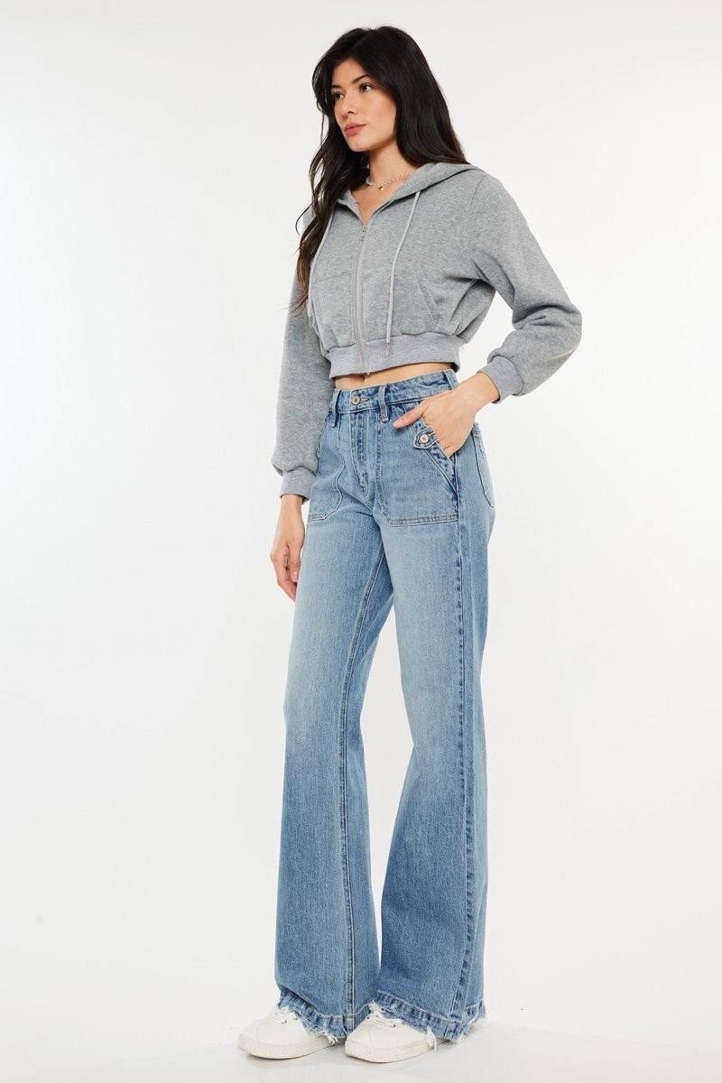 Yezmin High Rise Wide Flare